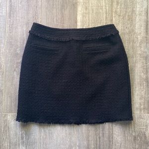 H&M wool black skirt.  Size 10.  Gently worn